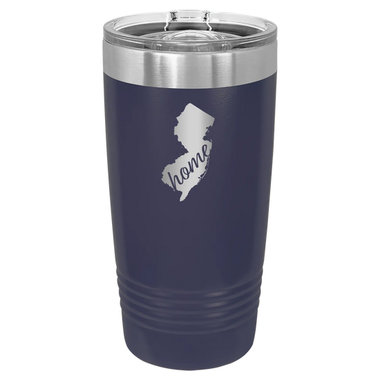 New Jersey Home 20 oz Tumbler | Navy