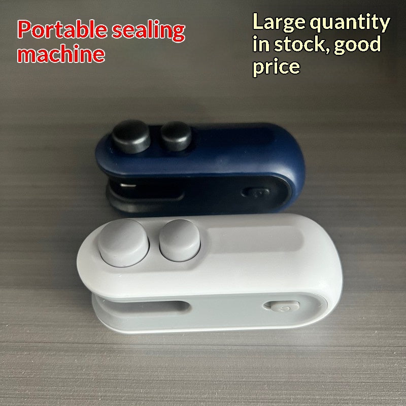 Two-in-one bag sealer and cutter functions