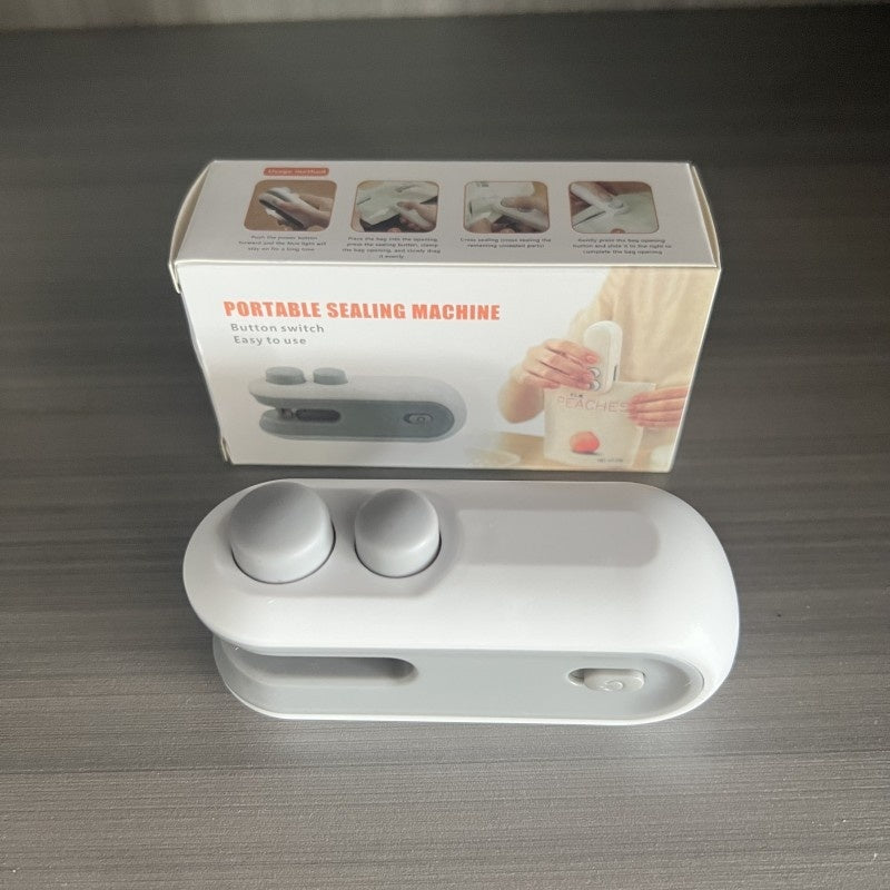 Rechargeable bag sealer and cutter with Type-C charging