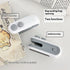 Rechargeable mini bag sealer and cutter in white