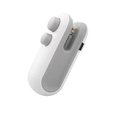 Compact rechargeable bag sealer with magnetic storage