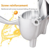 Heavy Duty Metal Manual Juicer Fruit Juice Squeezer for Pressing Lemons Oranges